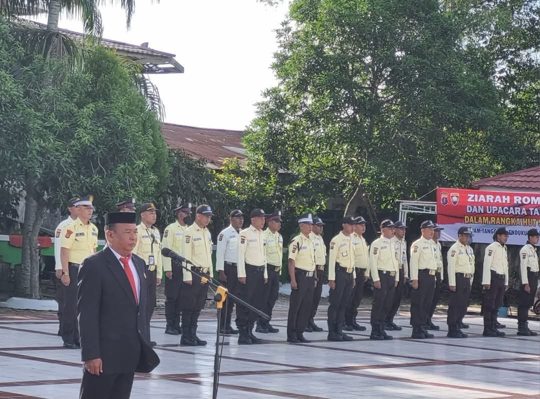 Upacara Memperingati HUT Satpam Nasional